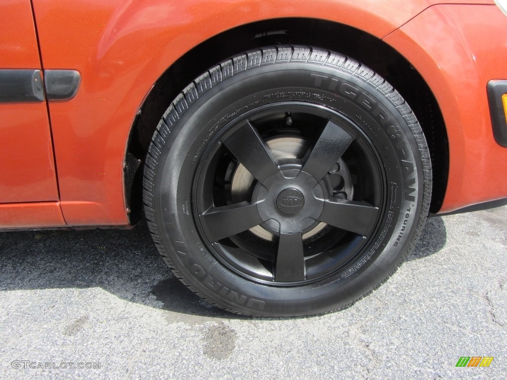 2006 Rio Rio5 SX Hatchback - Sunset Orange / Gray photo #19