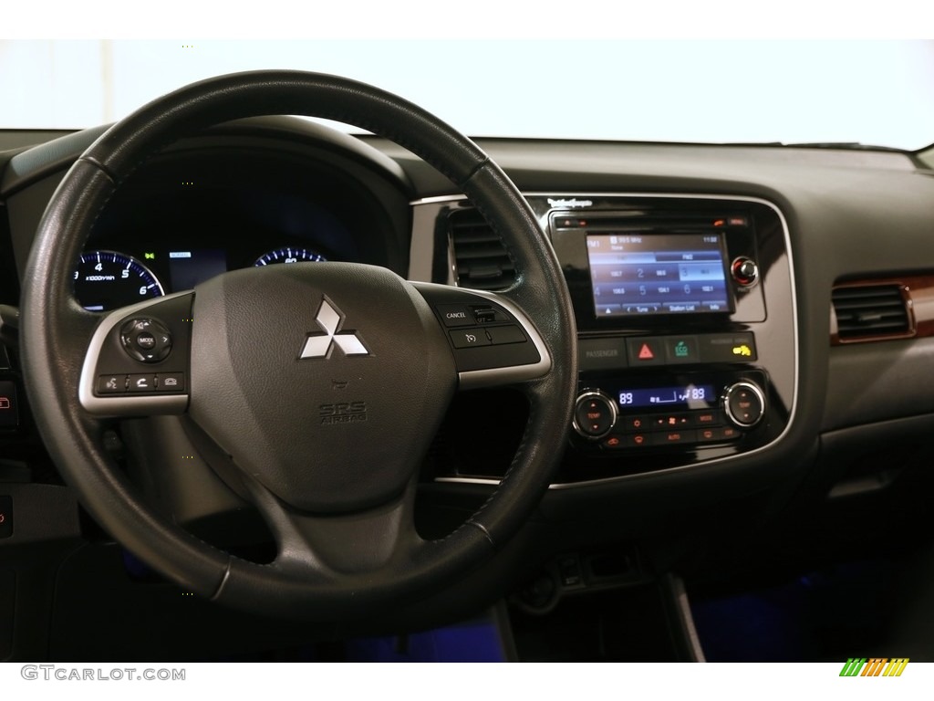 2014 Outlander SE S-AWC - Labrador Black Pearl / Black photo #5