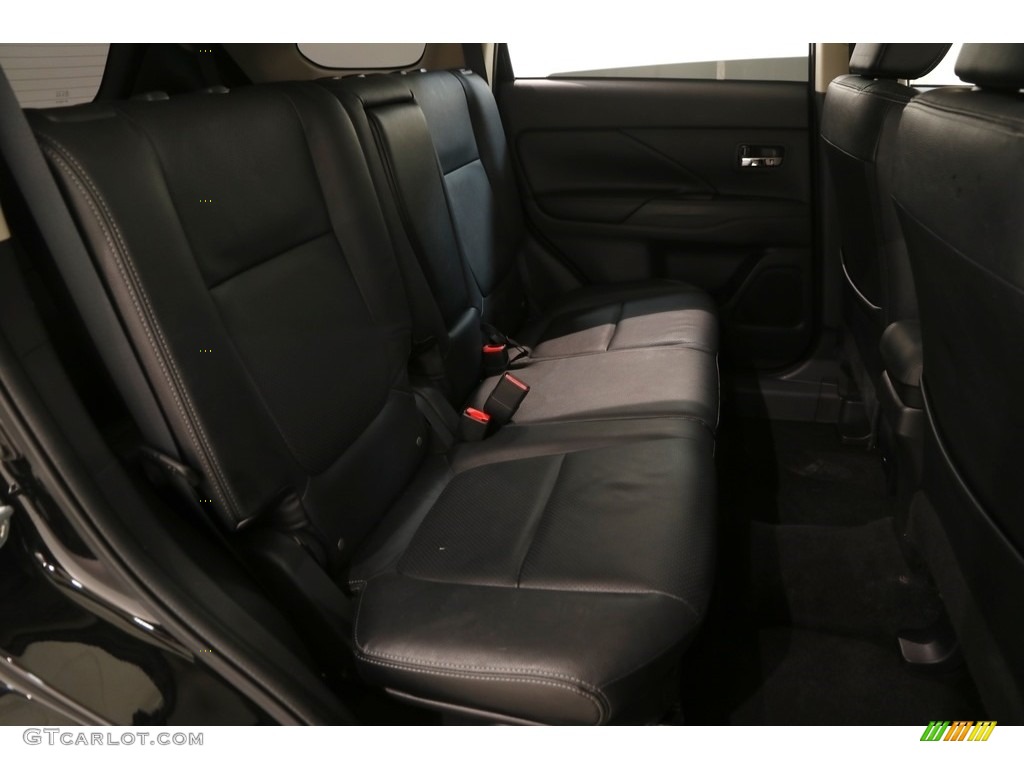 2014 Outlander SE S-AWC - Labrador Black Pearl / Black photo #16