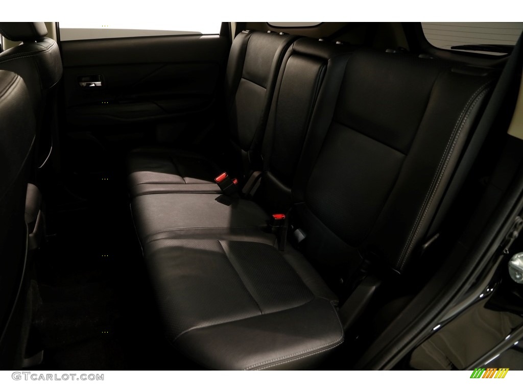 2014 Outlander SE S-AWC - Labrador Black Pearl / Black photo #17