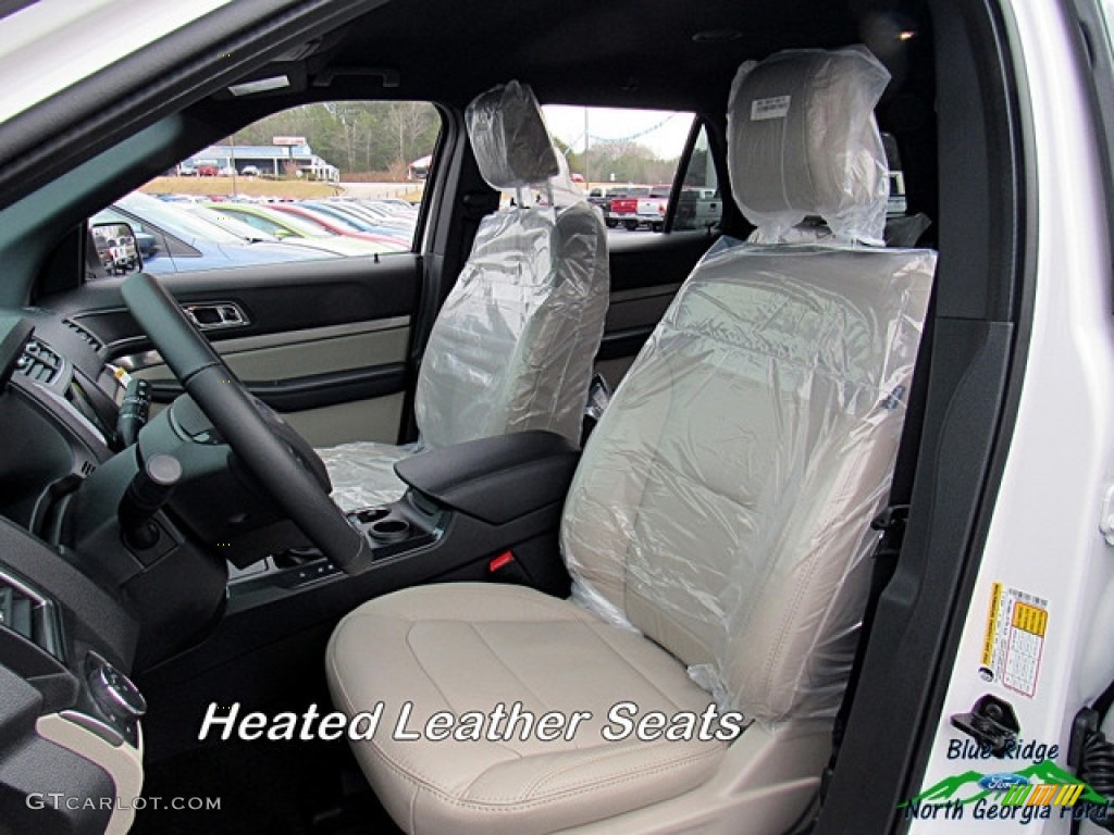2018 Explorer XLT - White Platinum / Medium Stone photo #10