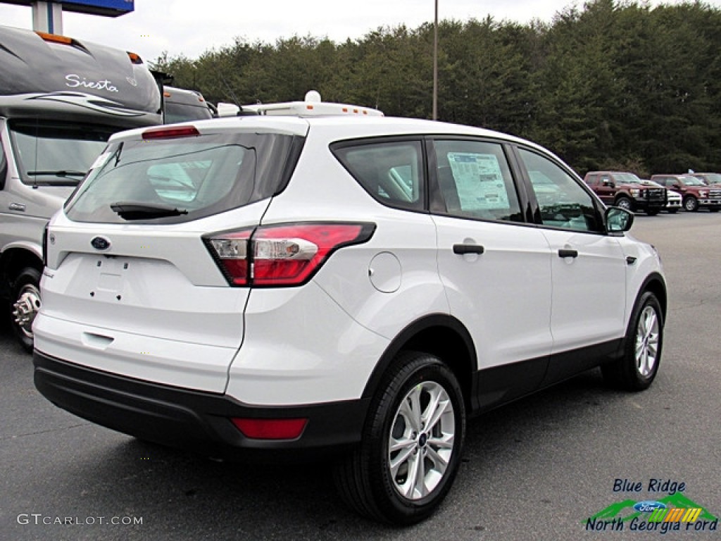 2018 Escape S - Oxford White / Charcoal Black photo #5