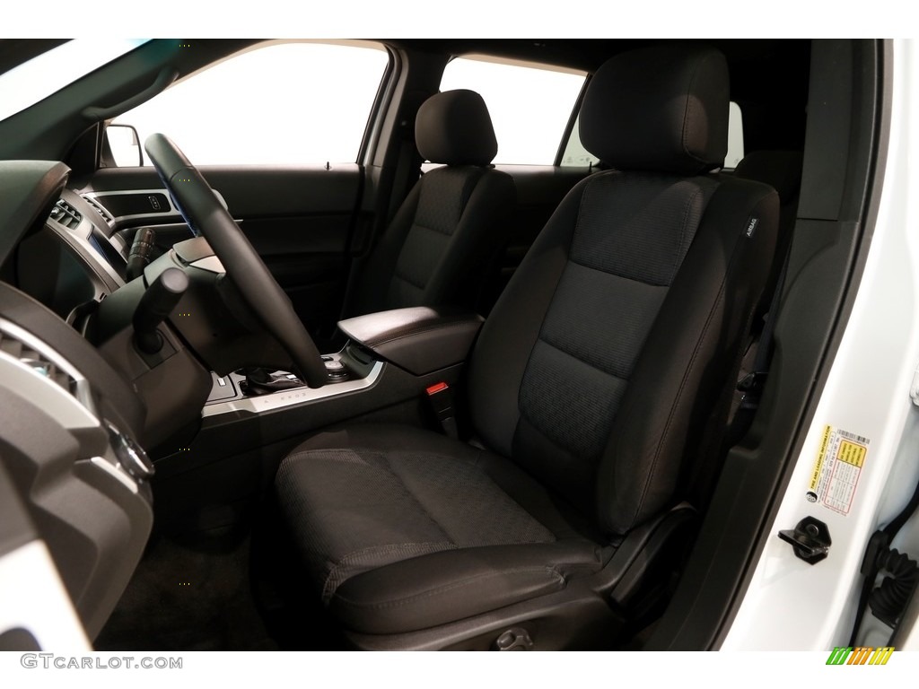 2015 Explorer XLT 4WD - Oxford White / Charcoal Black photo #5