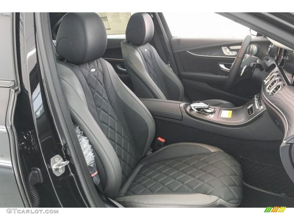 designo Black/Titanium Grey Interior 2018 Mercedes-Benz E 300 Sedan Photo #125245052