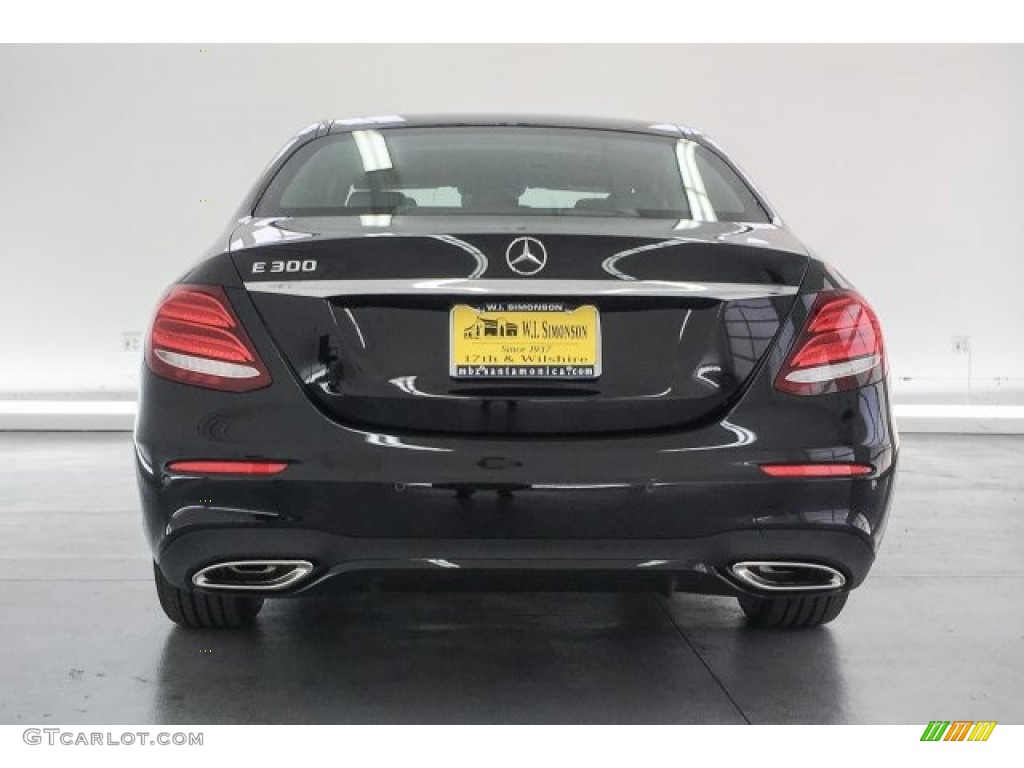 2018 E 300 Sedan - Obsidian Black Metallic / designo Black/Titanium Grey photo #4