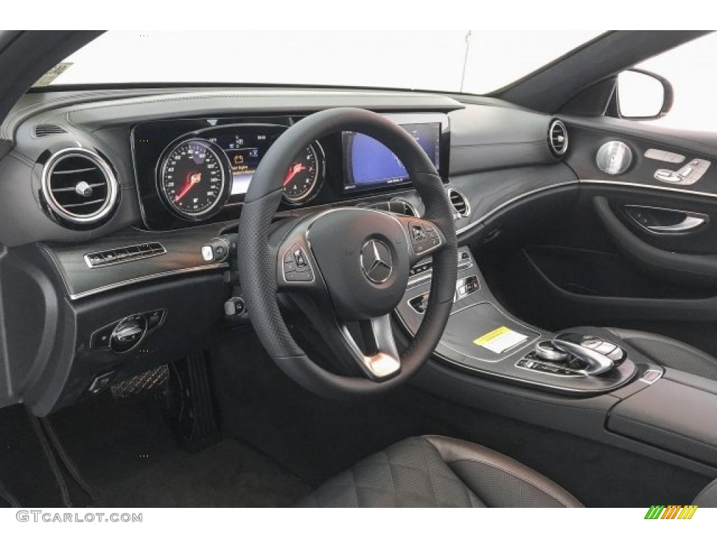2018 E 300 Sedan - Obsidian Black Metallic / designo Black/Titanium Grey photo #6