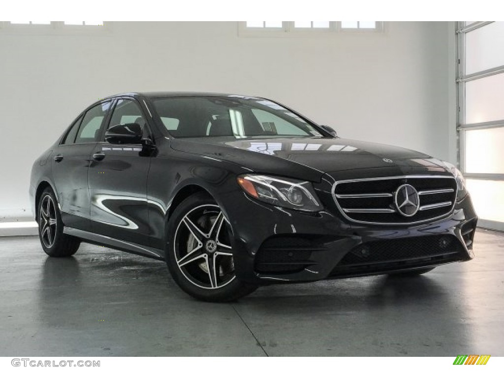 2018 E 300 Sedan - Obsidian Black Metallic / designo Black/Titanium Grey photo #12