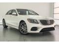 designo Cashmere White (Matte) 2018 Mercedes-Benz S 560 Sedan Exterior