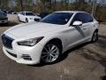 Moonlight White 2014 Infiniti Q 50S 3.7