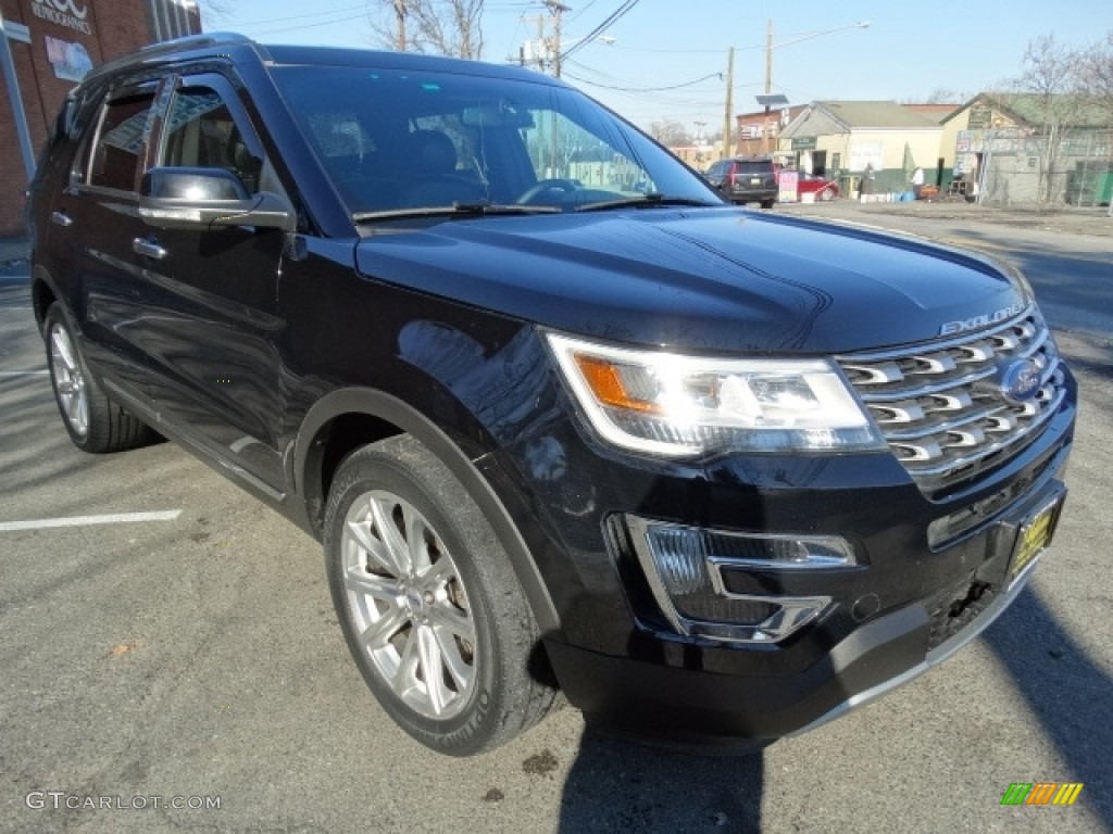 2016 Explorer Limited 4WD - Shadow Black / Medium Light Camel photo #3