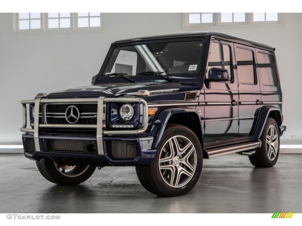 2018 G 63 AMG - designo Mystic Blue Metallic / designo Black photo #18