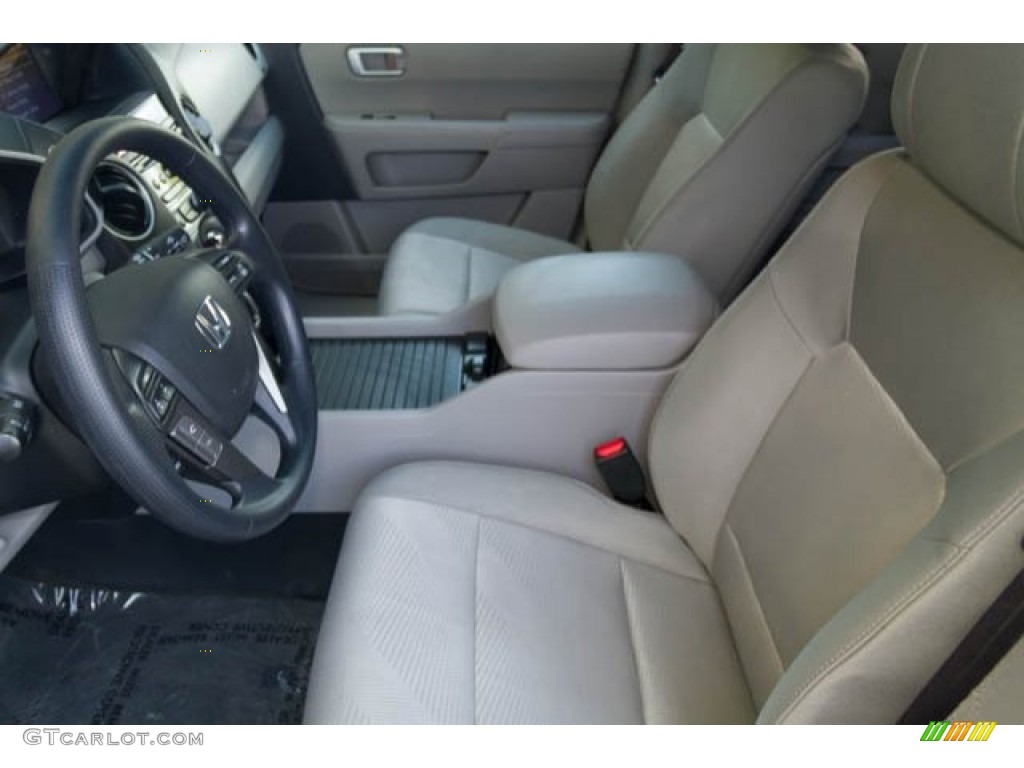 2015 Pilot LX - Crystal Black Pearl / Gray photo #3