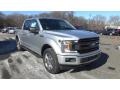 2018 Ingot Silver Ford F150 XL SuperCrew 4x4  photo #1