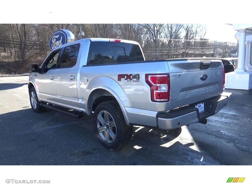 2018 F150 XL SuperCrew 4x4 - Ingot Silver / Black photo #5