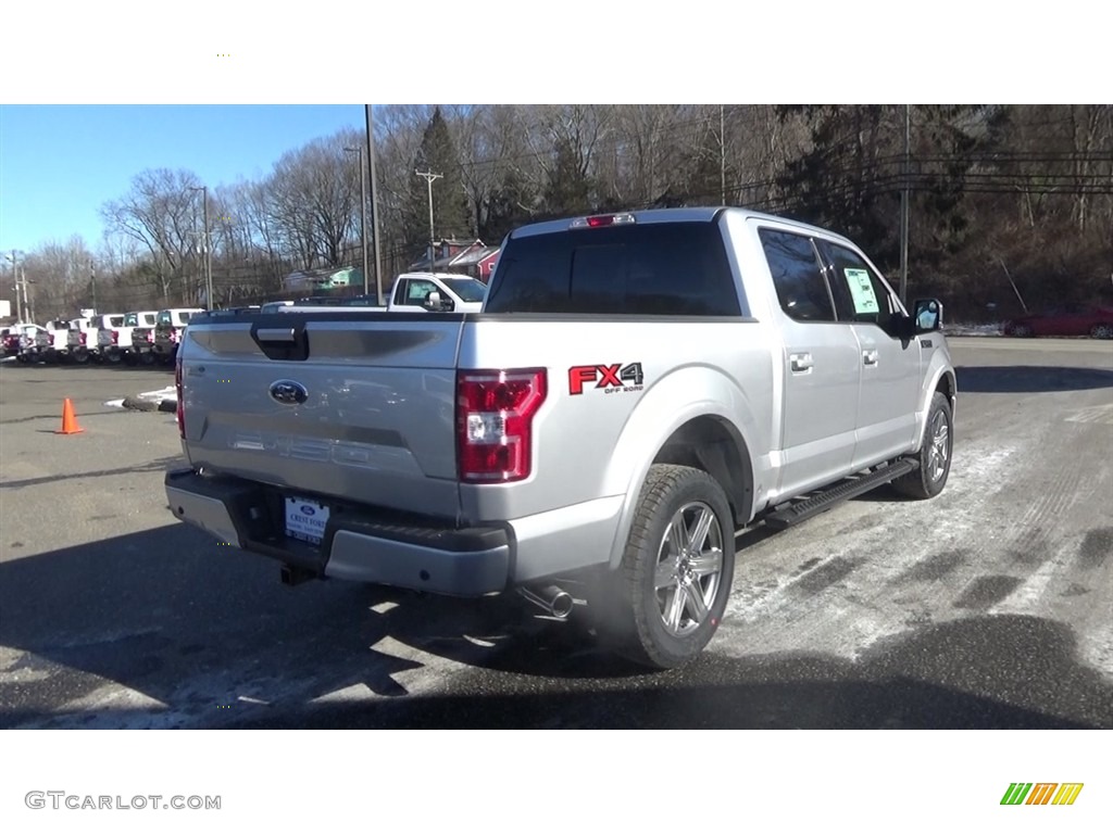 2018 F150 XL SuperCrew 4x4 - Ingot Silver / Black photo #7