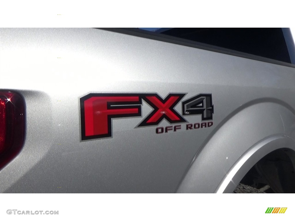 2018 F150 XL SuperCrew 4x4 - Ingot Silver / Black photo #9
