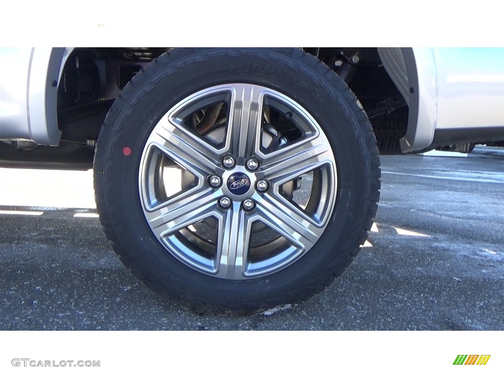 2018 F150 XL SuperCrew 4x4 - Ingot Silver / Black photo #20