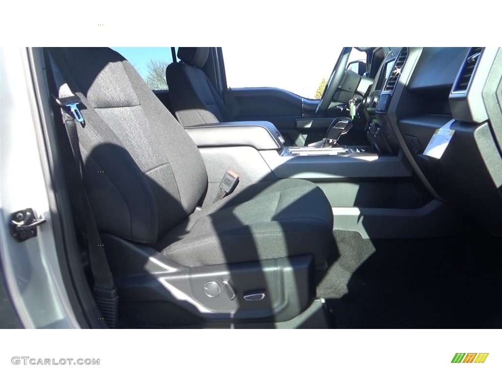 2018 F150 XL SuperCrew 4x4 - Ingot Silver / Black photo #24