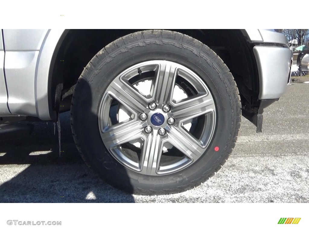 2018 F150 XL SuperCrew 4x4 - Ingot Silver / Black photo #26