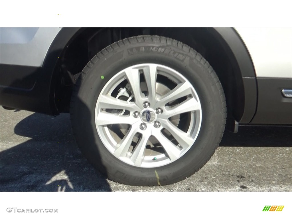 2018 Explorer XLT 4WD - Ingot Silver / Ebony Black photo #23