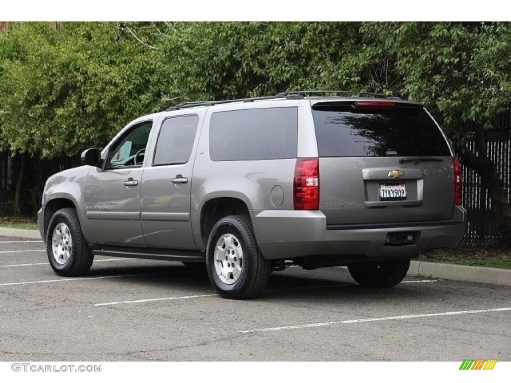 2007 Suburban 1500 LT - Graystone Metallic / Light Titanium/Dark Titanium photo #8