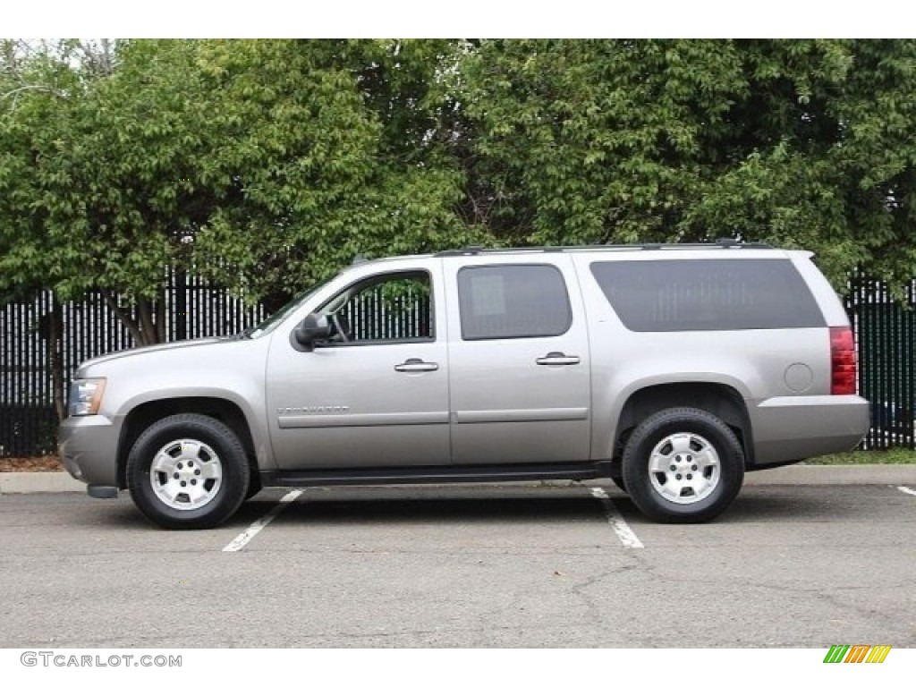 2007 Suburban 1500 LT - Graystone Metallic / Light Titanium/Dark Titanium photo #9