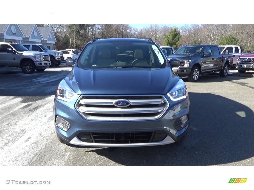 2018 Escape SEL 4WD - Blue Metallic / Charcoal Black photo #2