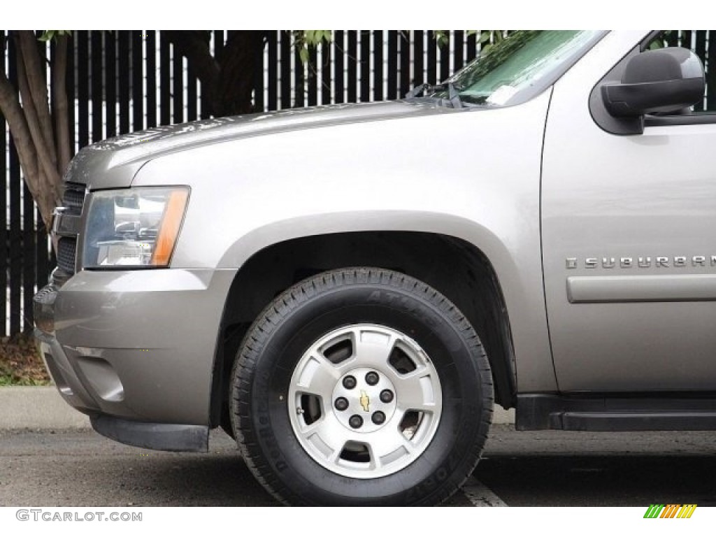 2007 Suburban 1500 LT - Graystone Metallic / Light Titanium/Dark Titanium photo #11