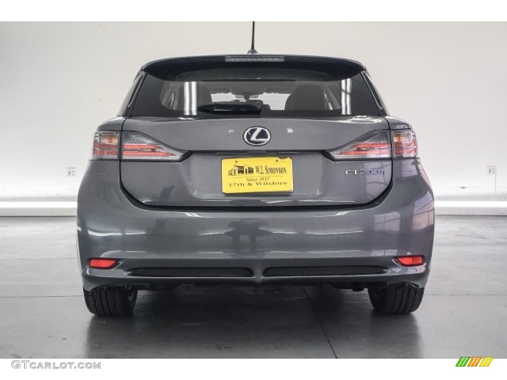 2013 CT 200h Hybrid - Nebula Gray Pearl / Black photo #3
