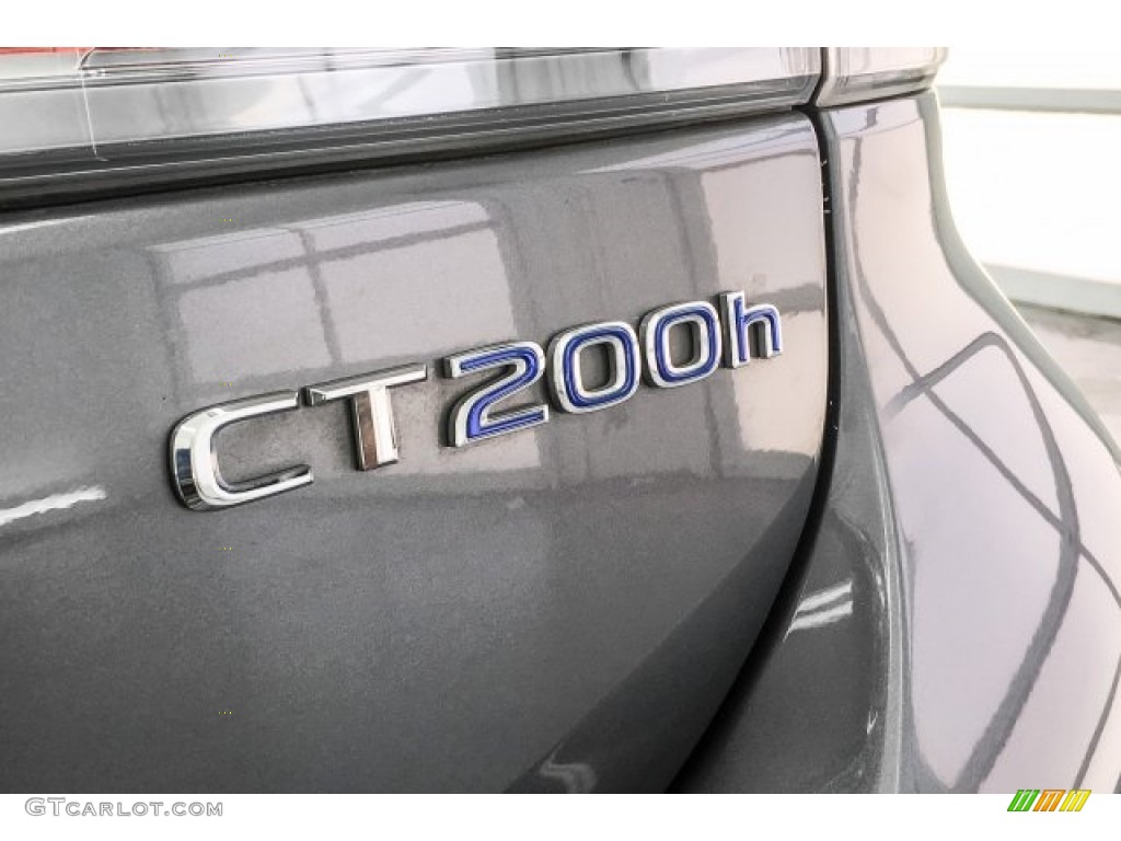 2013 CT 200h Hybrid - Nebula Gray Pearl / Black photo #7