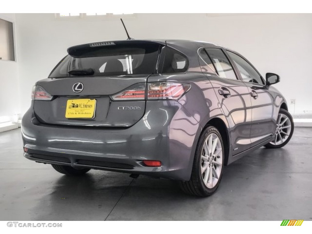 2013 CT 200h Hybrid - Nebula Gray Pearl / Black photo #17