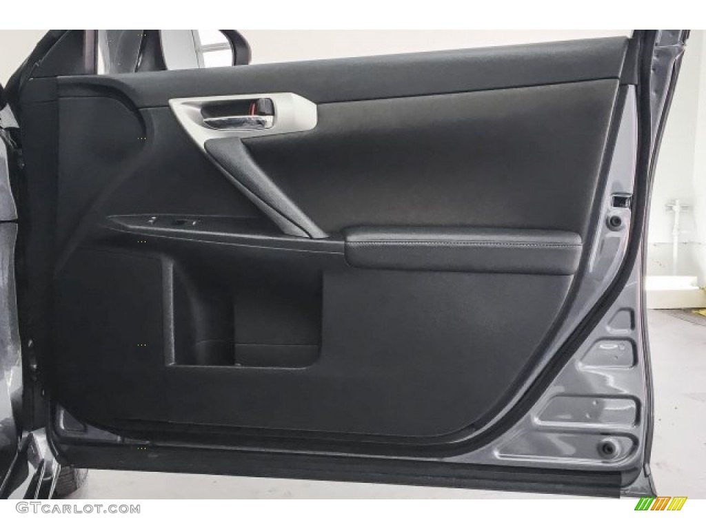 2013 CT 200h Hybrid - Nebula Gray Pearl / Black photo #28