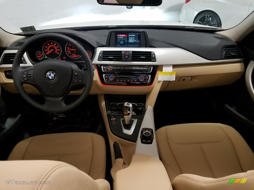 2018 3 Series 320i xDrive Sedan - Alpine White / Venetian Beige photo #22