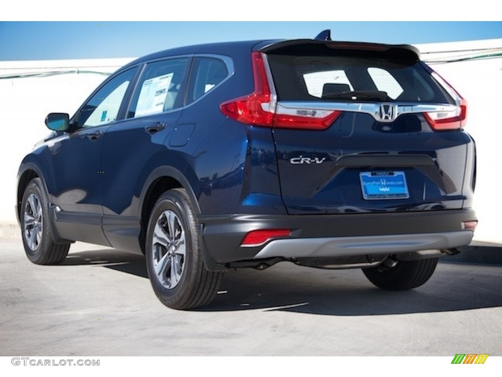 2018 CR-V LX - Obsidian Blue Pearl / Gray photo #2