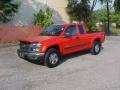 2005 Victory Red Chevrolet Colorado Z71 Extended Cab 4x4  photo #1