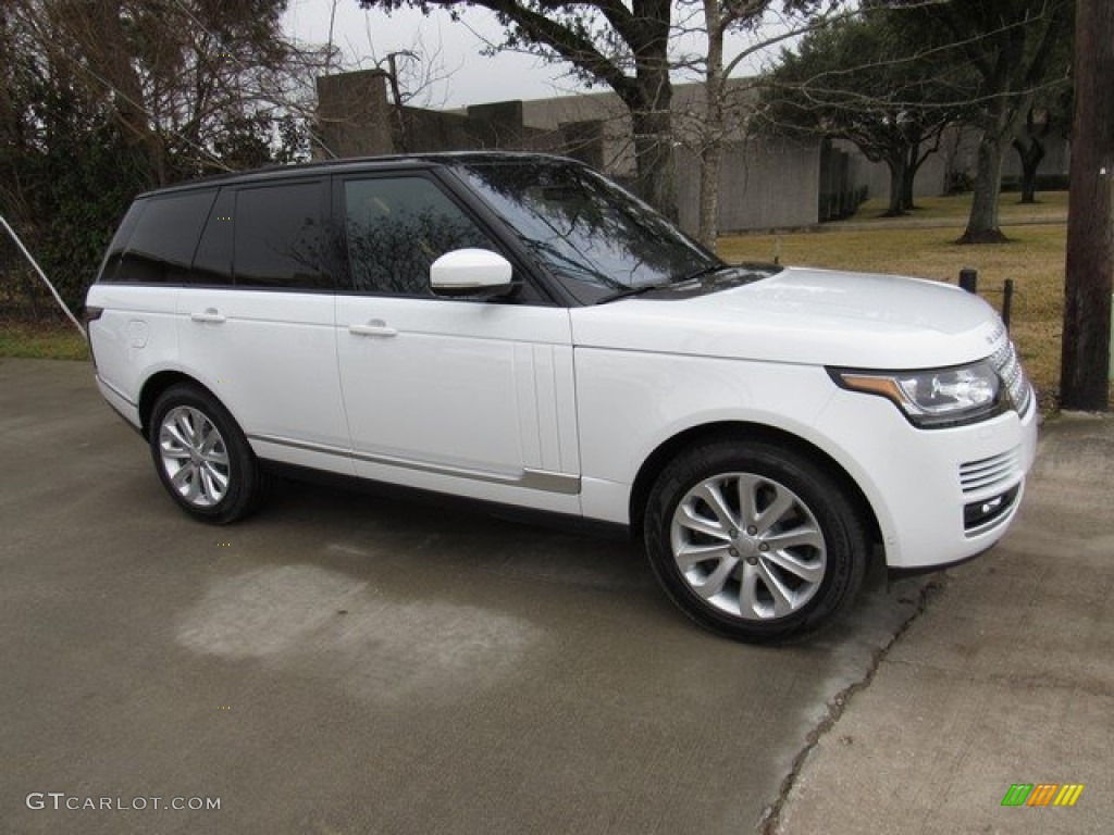 2017 Range Rover HSE - Fuji White / Ebony/Ebony photo #1