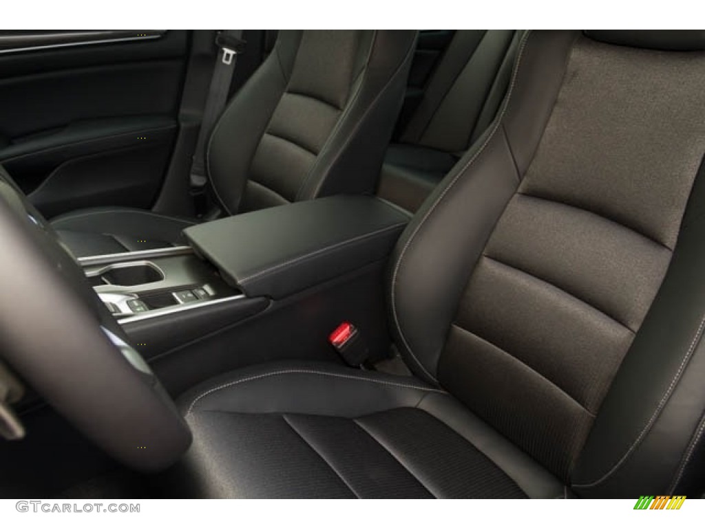 Black Interior 2018 Honda Accord Sport Sedan Photo