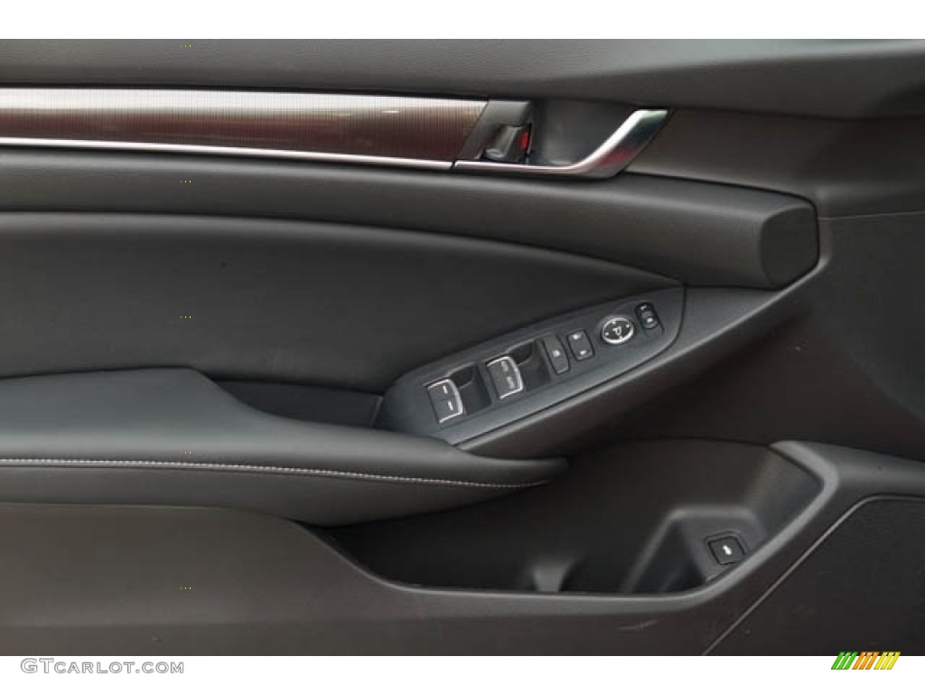 2018 Honda Accord Sport Sedan Black Door Panel Photo #125262407