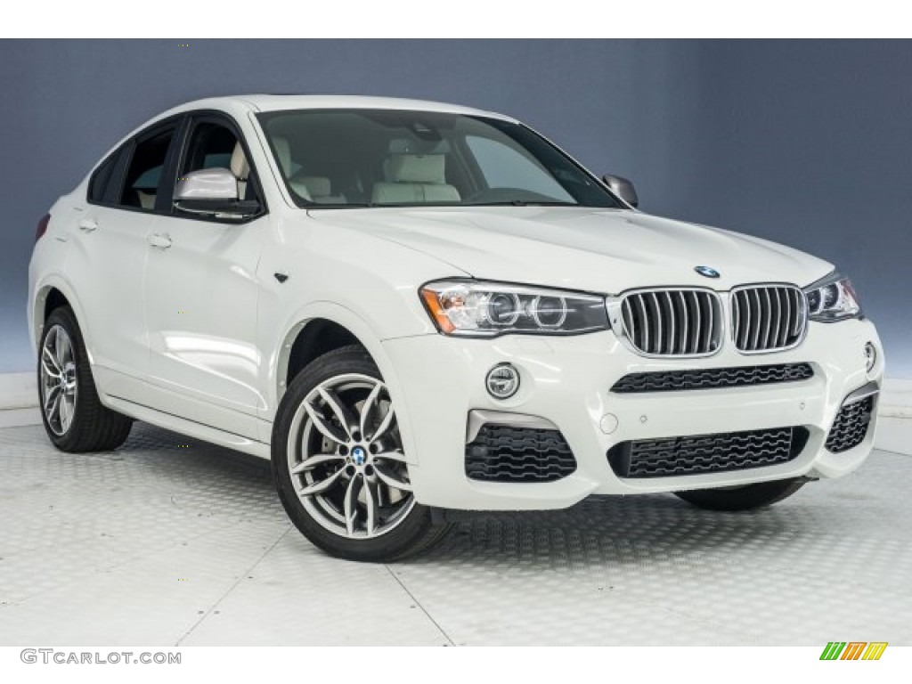 Alpine White 2018 BMW X4 M40i Exterior Photo #125264228