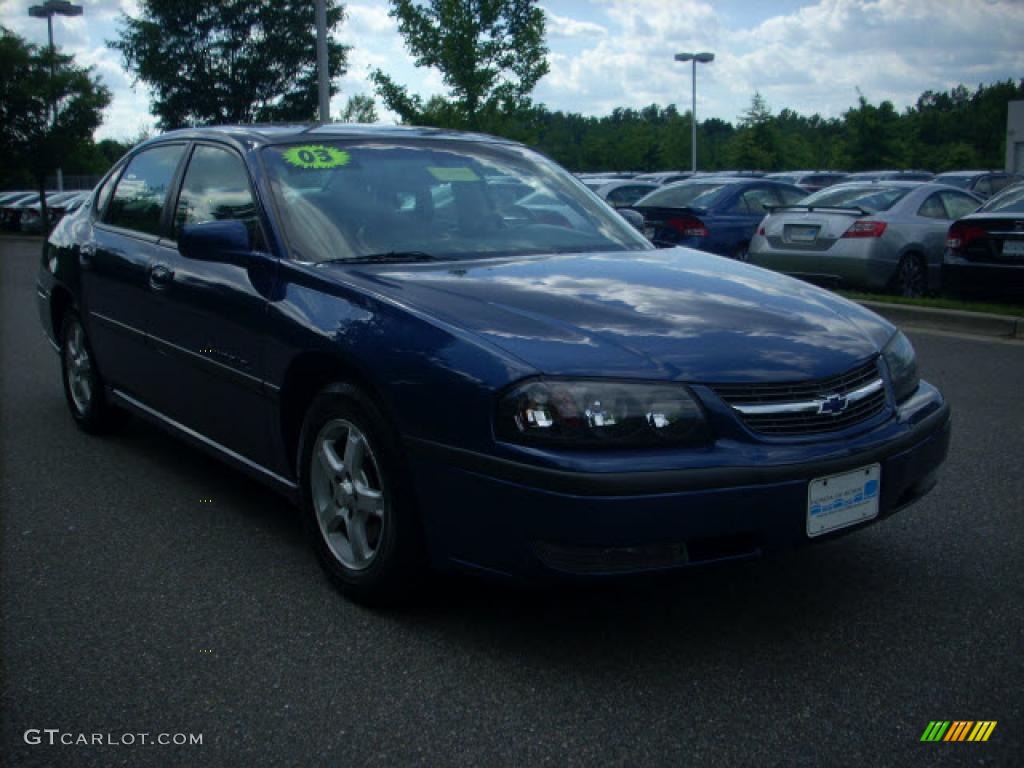2003 Impala LS - Superior Blue Metallic / Medium Gray photo #1