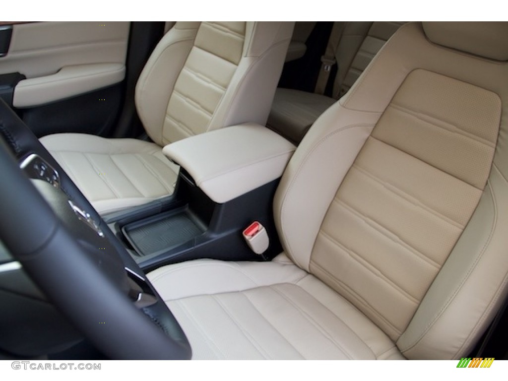 2018 CR-V EX-L - White Diamond Pearl / Ivory photo #9