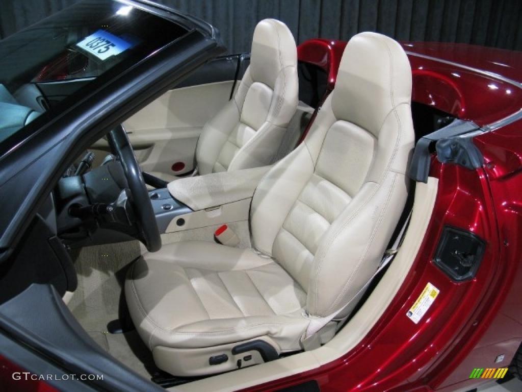 2006 Corvette Convertible - Monterey Red Metallic / Cashmere Beige photo #5