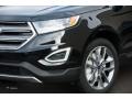 2018 Shadow Black Ford Edge Titanium AWD  photo #2