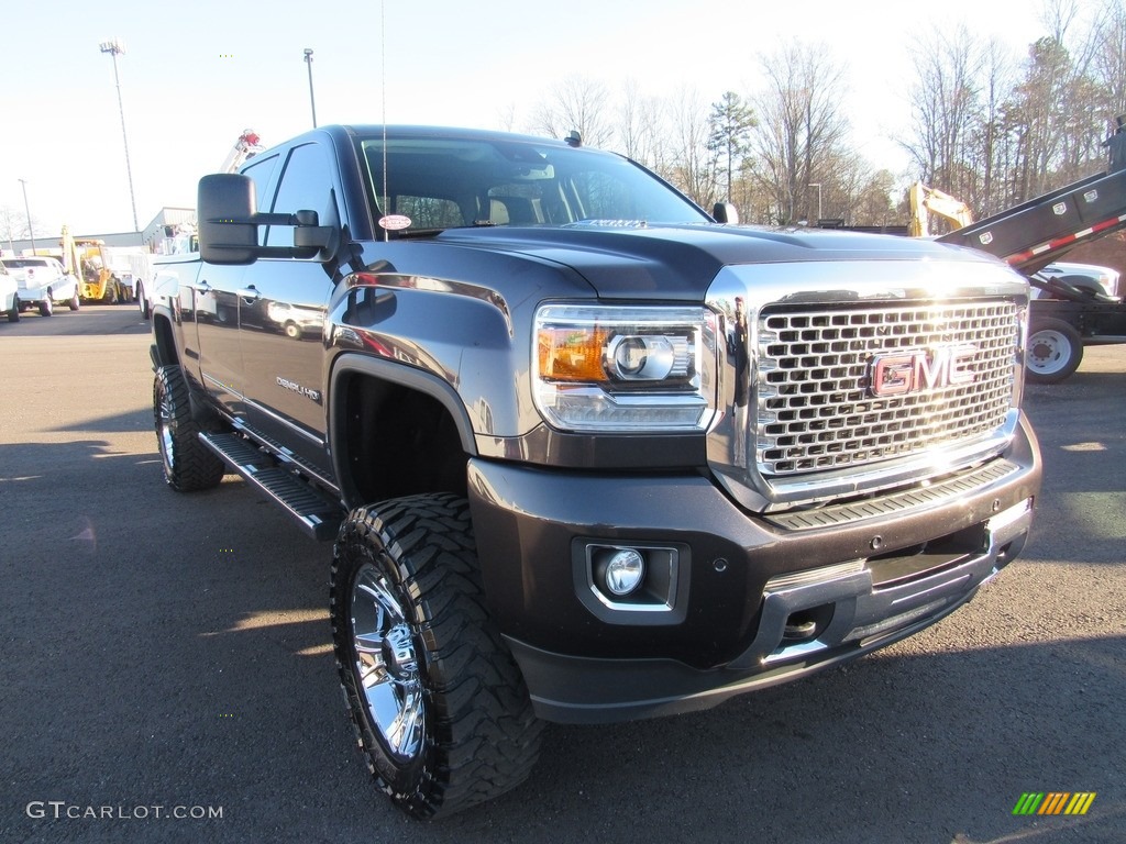 2015 Sierra 2500HD Denali Crew Cab 4x4 - Iridium Metallic / Jet Black photo #7