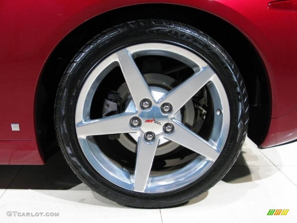2006 Corvette Convertible - Monterey Red Metallic / Cashmere Beige photo #13