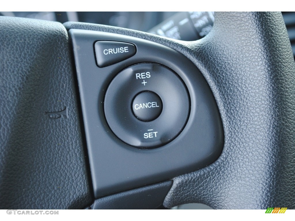 2014 CR-V LX AWD - Twilight Blue Metallic / Gray photo #16
