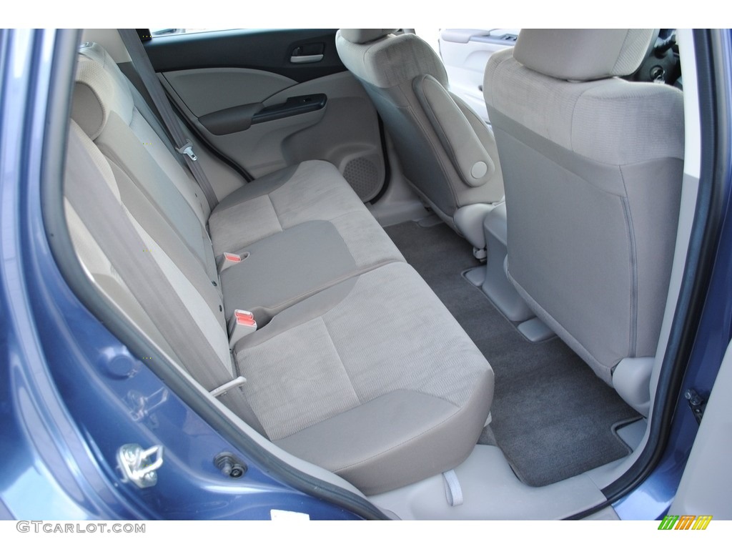 2014 CR-V LX AWD - Twilight Blue Metallic / Gray photo #24