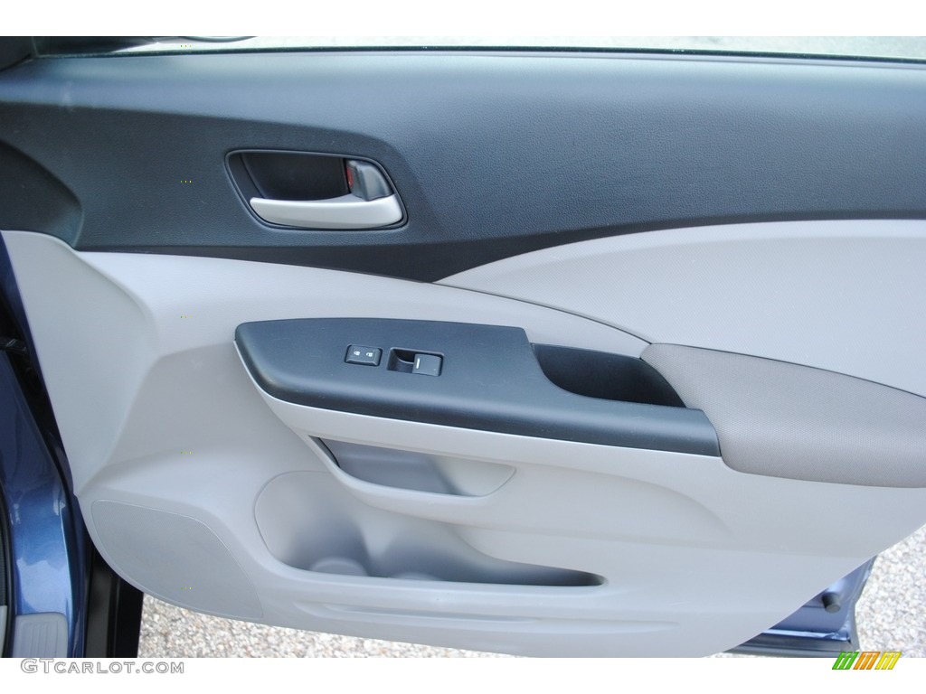 2014 CR-V LX AWD - Twilight Blue Metallic / Gray photo #25