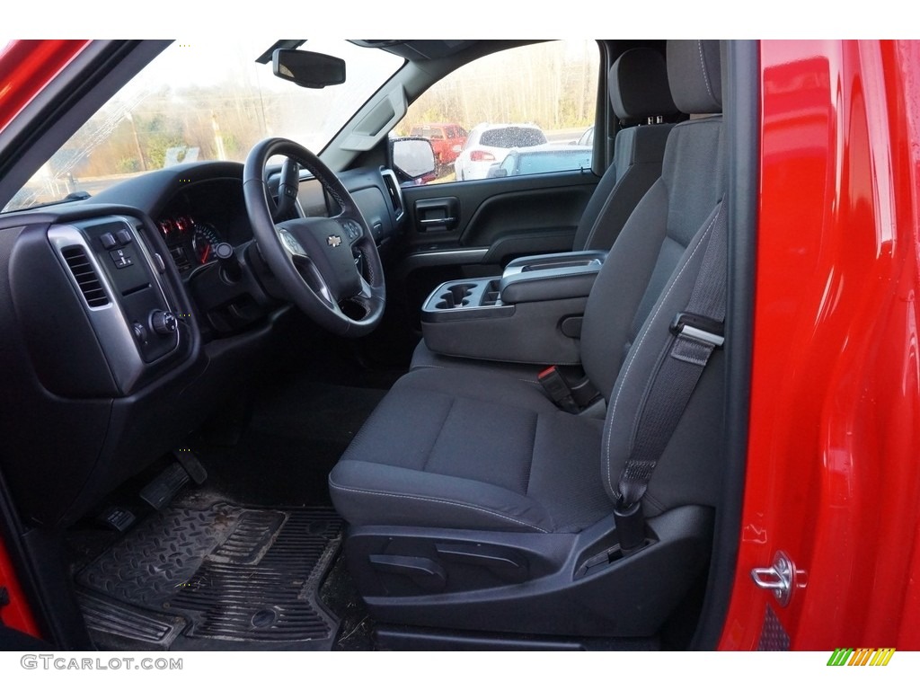 2017 Silverado 1500 LT Regular Cab - Red Hot / Jet Black photo #9