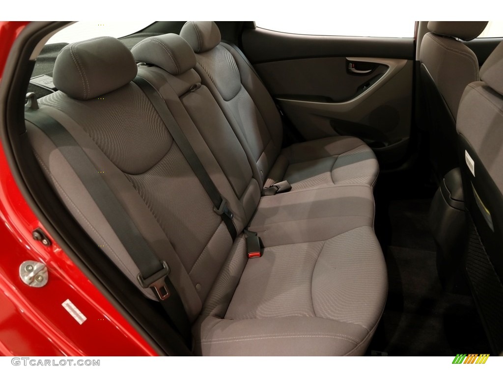 2015 Elantra SE Sedan - Geranium Red / Gray photo #14